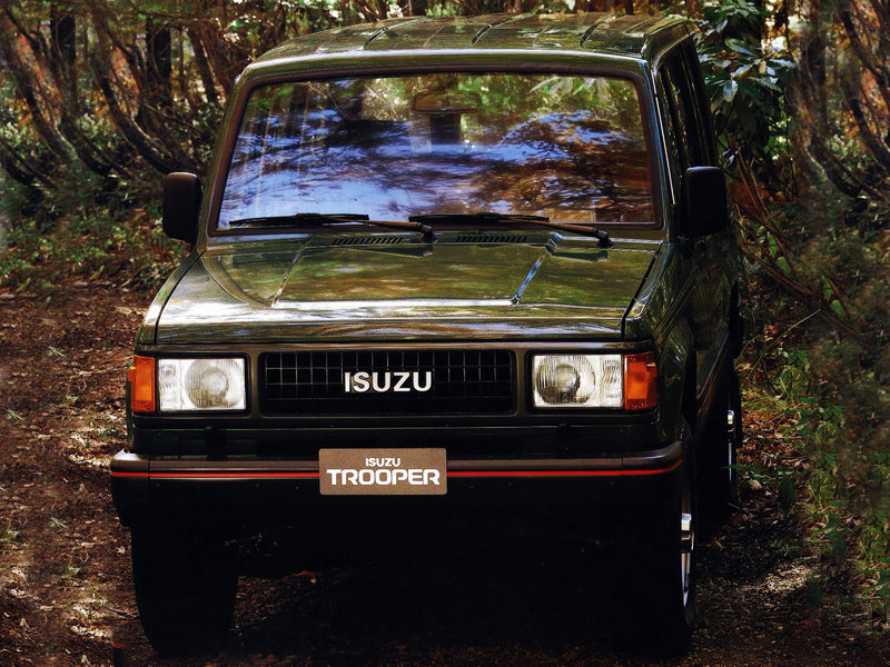 Isuzu Trooper (UBS17CLK, UBS55CLKJ) 1 поколение, рестайлинг, джип/suv 3 дв. (1987 - 1991)